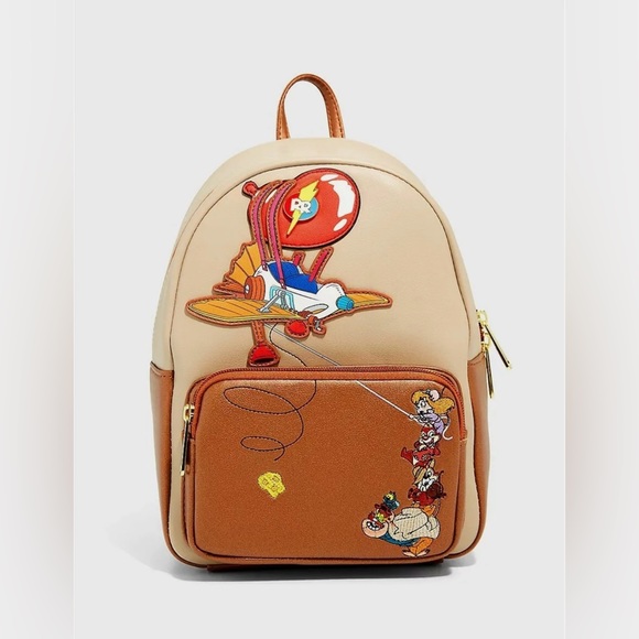 NWT Neon Tuesday Disney Chip N Dale Rescue Rangers Mini Backpack Characters Bag - Picture 1 of 6